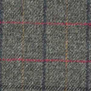 Harris Tweed Weste ''Wales'' In Anthra Check