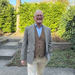 Harris Tweed Sakko London In Houndstooth Tweed