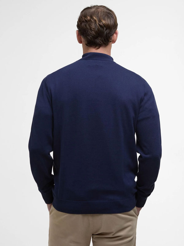 Barbour Pullover Bayfield Half-Zip Navy