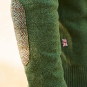 Merino-Pullover ''Jack'' In Dill