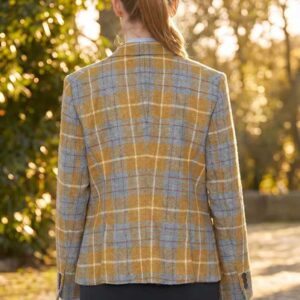 Harris Tweed Damen Sakko Ocre Check