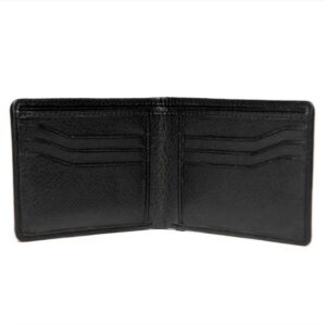 Harris Tweed Bifold Geldbörse in Anthrazit