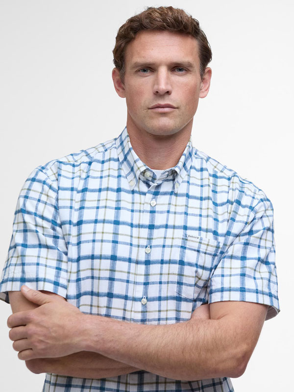 Barbour Hemd Kurz Arm