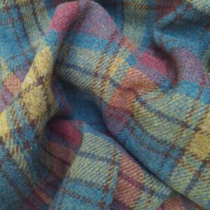 Harris Tweed Blazer ''Ava'' In Colorful Tartan