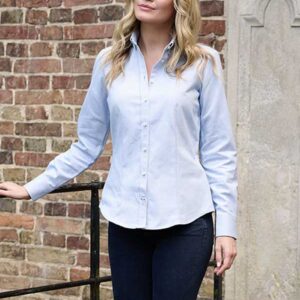 Stella Button Down Bleu