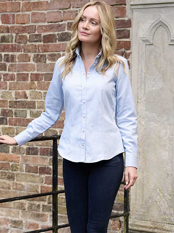 Stella Button Down Bleu