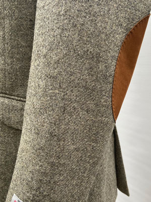 Harris Tweed Jacket Beige/grijs melange