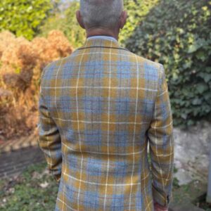 Harris Tweed Sakko ''London'' Im Amber Check