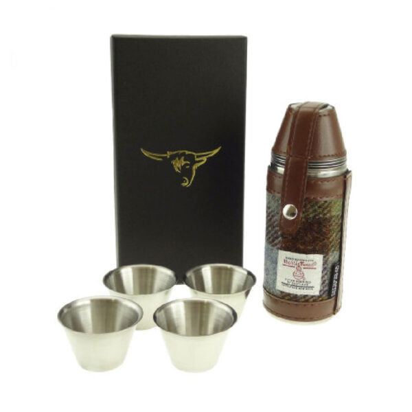 Harris Tweed Jagdflasche Macleod