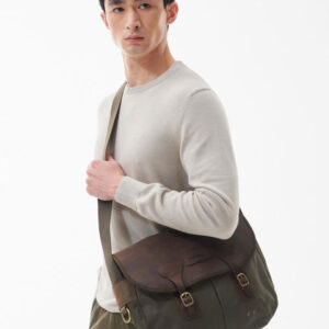 Barbour Tasche Wax Leather Tarras Olive