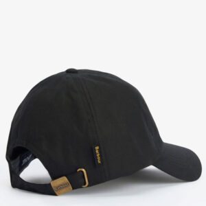 Barbour Sport Cap Wax Black