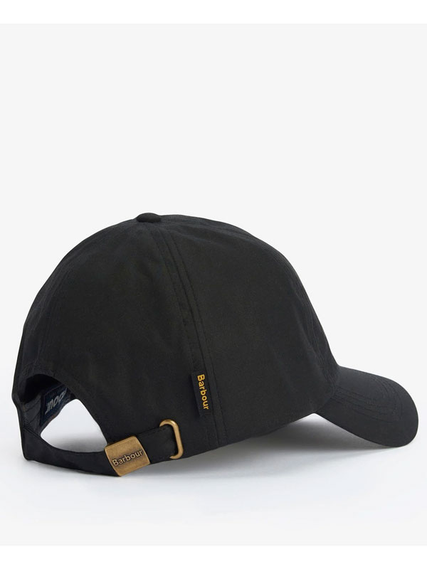 Barbour Sport Cap Wax Black