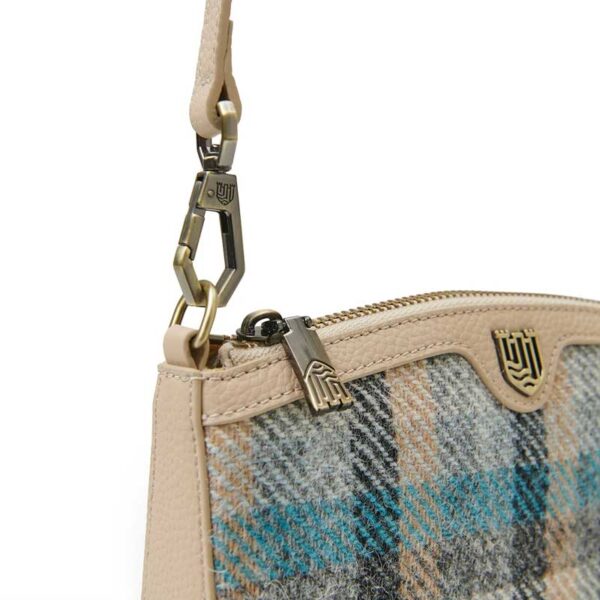 Harris Tweed Schultertasche, The Ailsa, Islander Check