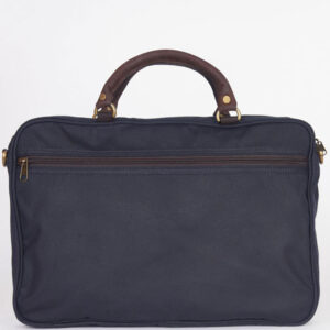 Barbour Aktentasche Wax Leather Briefcase Navy