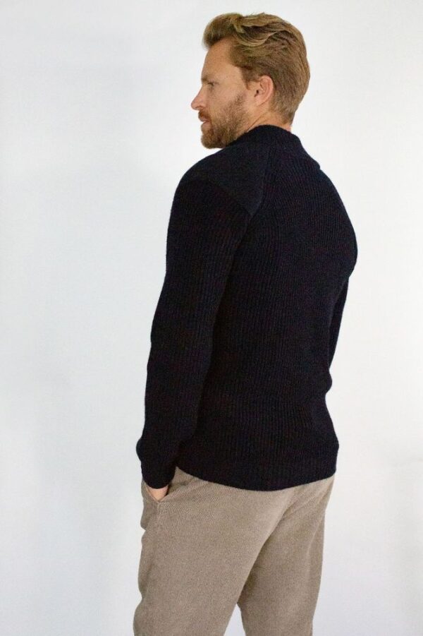 Peregrine,Foxton Zip Neck, Navy
