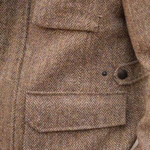 Harris Tweed Field Coat “Stanford” für Herren