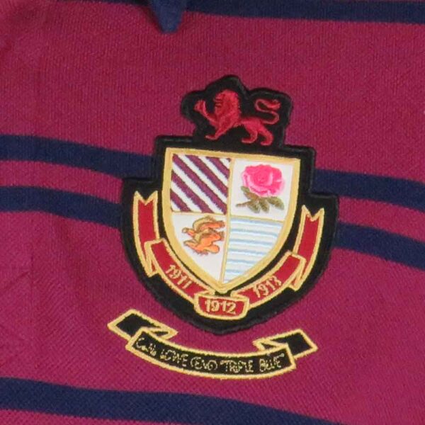 Classic England Rugby Shirt Polo Triple Blue