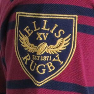 Classic England Rugby Shirt Polo Triple Blue