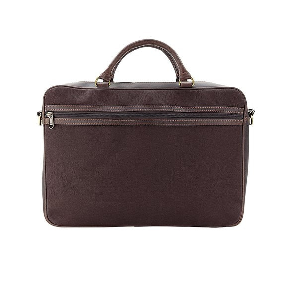 Harris Tweed Tas, Finsbay Leather Briefcase