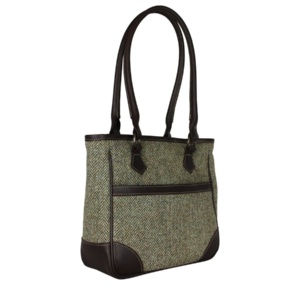 Bucktrout Shire Long Handled Bag Lovat Herringbone