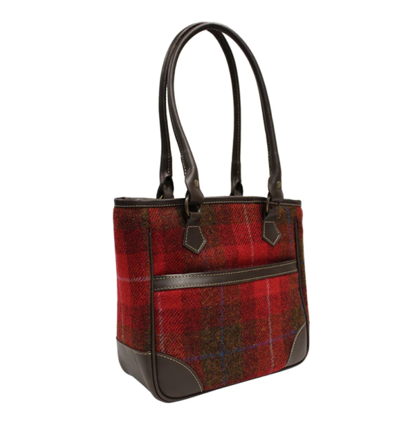 Bucktrout Shire Long Handled Bag Red Check