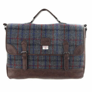 Harris Tweed Tas, The Finsbay PU Briefcase