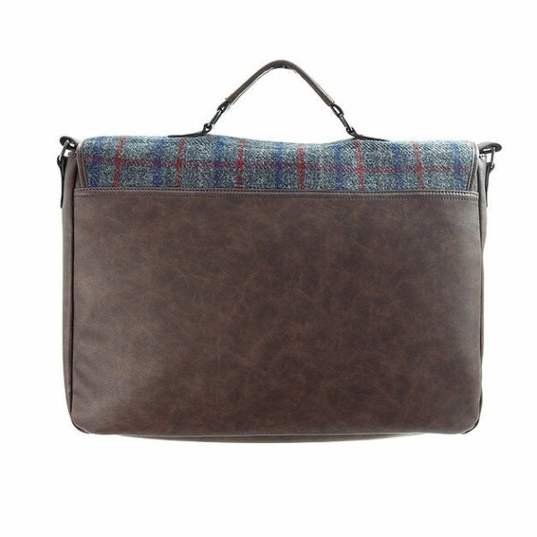 Harris Tweed Tas, The Finsbay PU Briefcase