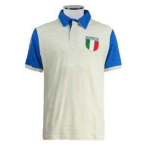 Italy Vintage Rugby Polo Shirt