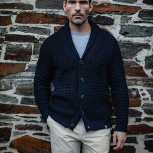 Peregrine,Waffle Shawl Cardigan