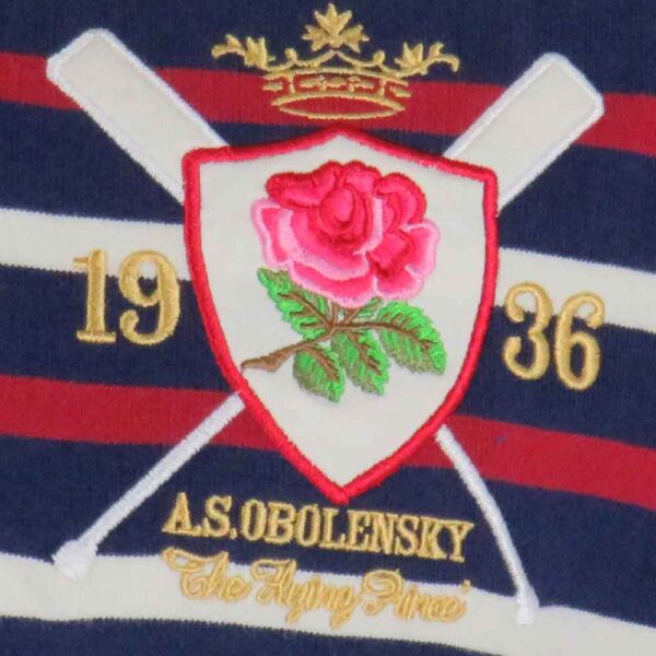 Retro England Rugby Shirt Flying Prince