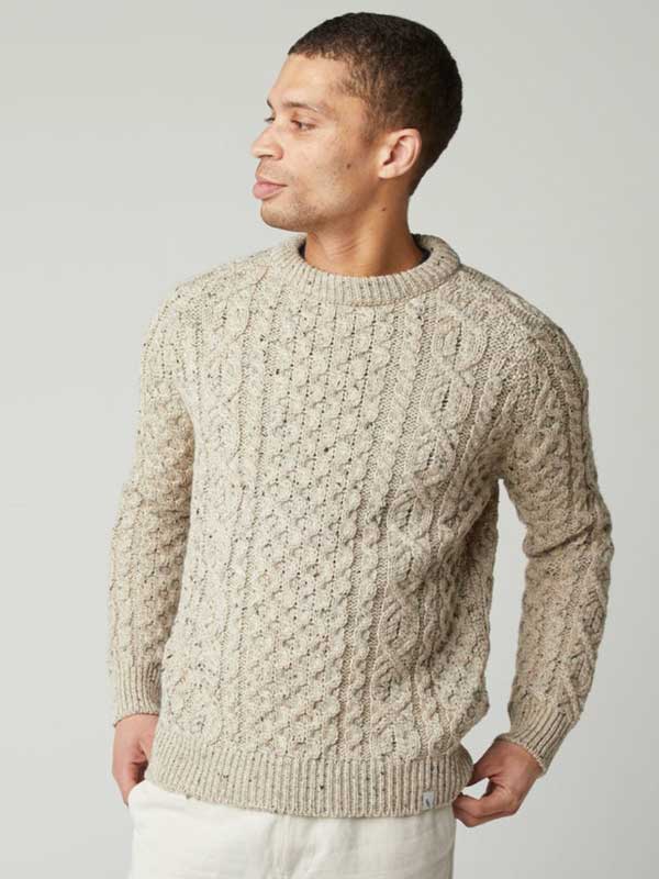 Peregrine,Hudson Aran Jumper, Skiddaw