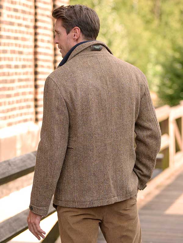 Harris Tweed Field Coat “Stanford” für Herren