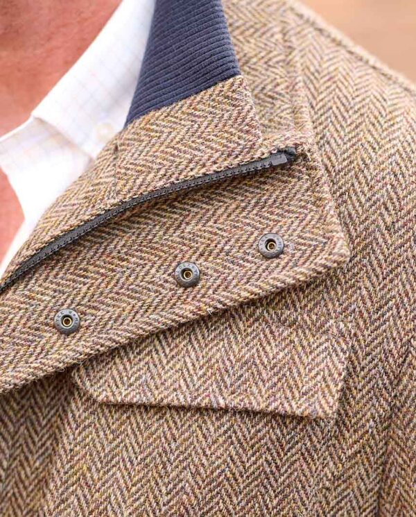Harris Tweed Field Coat “Stanford” für Herren