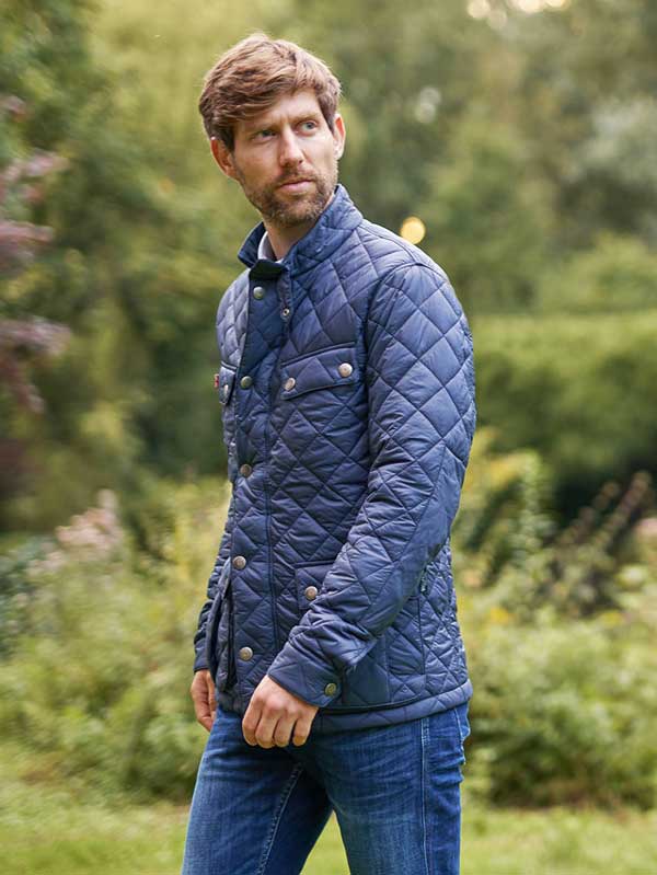 Wellington  – sportlich leichte Steppjacke in grün