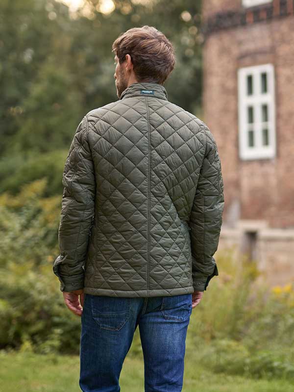 Wellington  – sportlich leichte Steppjacke in grün