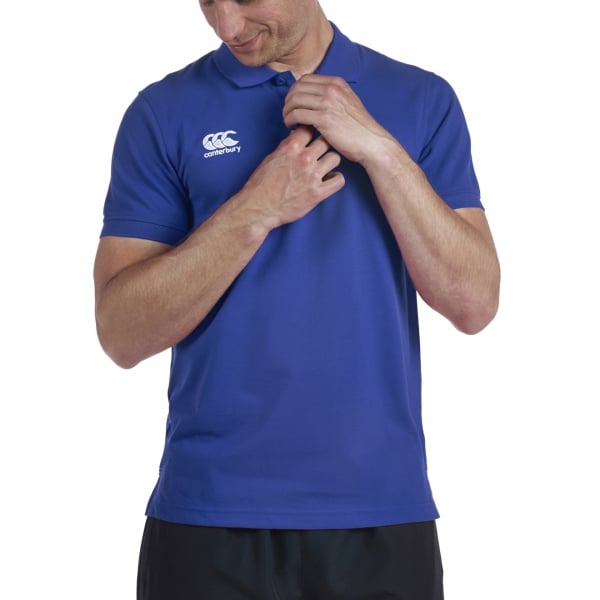 CANTERBURY, MENS WAIMAK POLO SHIRT KOBALT