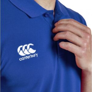 CANTERBURY, MENS WAIMAK POLO SHIRT KOBALT