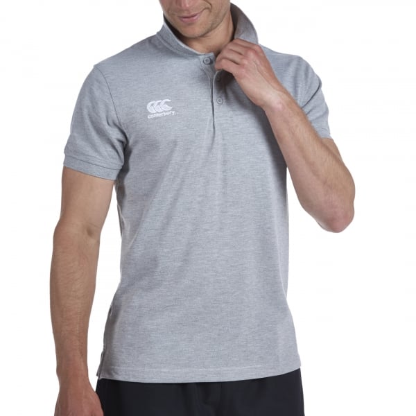CANTERBURY, MENS WAIMAK POLO SHIRT GRIJS