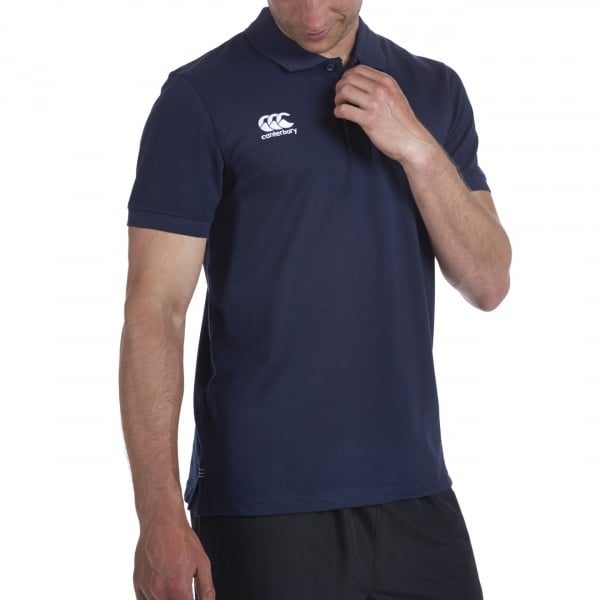 CANTERBURY, MENS WAIMAK POLO SHIRT NAVY
