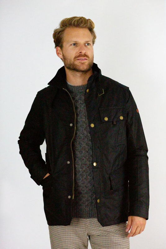 Waxcoat Schwarz