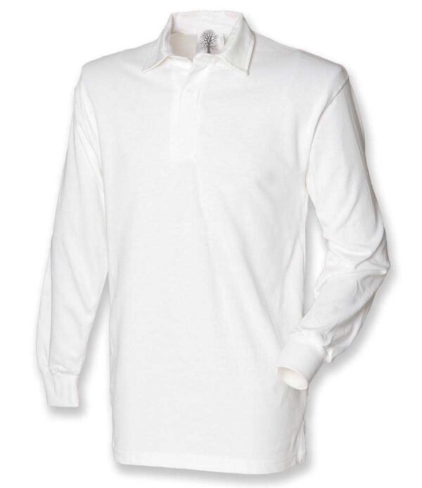 Classic Rugby Shirt, wit